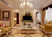 装修美图 | 荣盛阿尔卡迪亚 150 平米其他当今贵族 (7)张