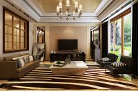 设计案例 | 恒大金碧天下 300 平米新古典风格别墅的豪宅 (6)张