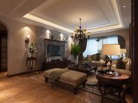 设计案例 | 海蓝城 230 平米美式风格惬意 (7)张