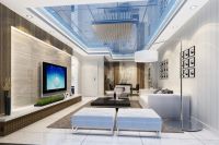 家居美图 | 大华·锦绣华城 120 平米新古典风格蓝色简约 (6)张