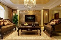 设计案例 | 天下玉苑 149 平米新古典风格宫廷巧克力 (5)张