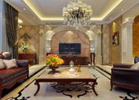 装修美图 | 名士豪庭 370 平米其他精雕细琢的欧式主义 (11)张