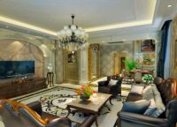 装修美图 | 名士豪庭 370 平米其他精雕细琢的欧式主义 (11)张