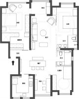 收藏达人改造139平的家 超多展示柜别具一格