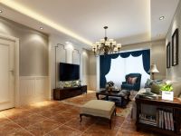 设计案例 | 呈信&bull;铂景湾 138 平米美式风格天空之城 (4)张