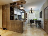 设计案例 | 呈信&bull;铂景湾 138 平米美式风格天空之城 (4)张