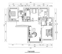 设计案例 | 呈信&bull;铂景湾 138 平米美式风格天空之城 (4)张