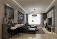 家居美图 | 呈信&bull;铂景湾 138 平米现代风格万里无云 (4)张