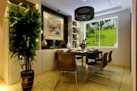 装修美图 | 鲁能领秀城 143 平米现代风格领秀城143平现代风格装修效果图 (6)张