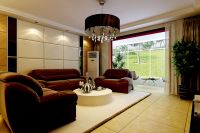 装修美图 | 鲁能领秀城 143 平米现代风格领秀城143平现代风格装修效果图 (6)张