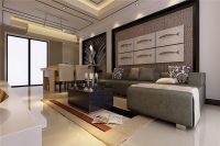 设计案例 | 首开国风上观 120 平米现代风格愉悦色彩 (8)张