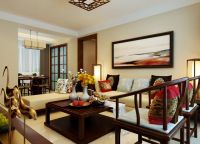 家居美图 | 鲁能领秀城 109 平米新中式风格追求简单自然的生活 (14)张