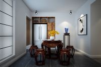 设计案例 | 曲江紫汀苑 163 平米新古典风格韵之静雅 (4)张