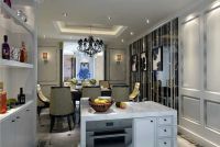 家居美图 | 华侨城 560 平米新古典风格情迷美式风 (12)张