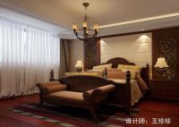 家居美图 | 保利198 140 平米美式风格保利198丁香郡田园美式 (5)张