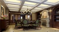 装修美图 | 天鹅湖 260 平米美式风格上帝在美式空间里的优雅转身 (5)张