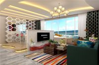 家居美图 | 御龙庭 122 平米现代风格家是心灵的港湾 (5)张