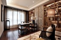 装修美图 | 金地雄楚一号 135 平米新中式风格金地雄楚一号135㎡中式风格 (10)张