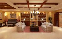 装修美图 | 龙湖滟澜海岸 300 平米新古典风格龙湖碧水　滟澜天下 (10)张