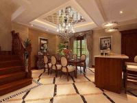 装修美图 | 龙湖滟澜海岸 300 平米新古典风格龙湖碧水　滟澜天下 (10)张