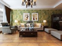 装修美图 | 御景新世界 154 平米美式风格御景新世界-154㎡ (8)张