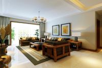设计案例 | 红豆香江豪庭 125 平米东南亚风格东南亚 (8)张