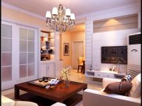 家居美图 | 建大花园 90 平米现代风格简约的舒适感 (7)张