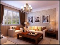 家居美图 | 建大花园 90 平米现代风格简约的舒适感 (7)张