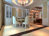 装修美图 | 漫山香墅 327 平米其他领秀城漫山香墅320平别墅欧式风格装修效果图 (1...