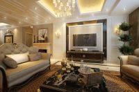 装修美图 | 泛海拉菲庄园 250 平米新古典风格泛海拉菲欧式新古典 (7)张