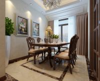 家居美图 | 香山美墅 150 平米新古典风格香山美墅单层改复式欧式案例 (8)张