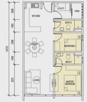 花艺师花7万改造74㎡精装房 秒变ins小清新风格