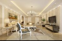 家居美图 | 水郡长安 135 平米新古典风格时尚典雅欧式 (5)张