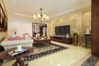 装修美图 | 首开国风上观 164 平米现代风格家-温暖 (10)张