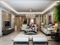 家居美图 | 绿城御园 280 平米新古典风格华贵之美 (6)张