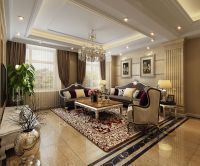 家居美图 | 绿城御园 280 平米新古典风格华贵之美 (6)张