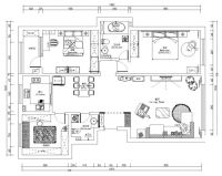 设计案例 | 幸福苑 150 平米现代风格幸福苑 (4)张