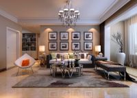 设计案例 | 黄金山水郡 119 平米现代风格黄金山水郡119平现代风格装修效果图 (10...