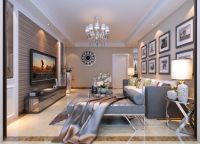 设计案例 | 黄金山水郡 119 平米现代风格黄金山水郡119平现代风格装修效果图 (10...