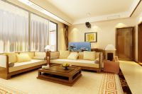 设计案例 | 绿城百合 142 平米新中式风格绿城百合143平新中式风格装修效果图 (6)...