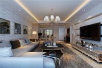 装修美图 | 怡园小区 150 平米新古典风格现代别致风 (7)张