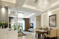 装修美图 | 清水湾 87 平米现代风格黑白键 (5)张