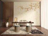 “绣”色| JCC天洋墙布《东方花园》新中式魅影与科技之美