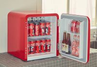 可口可乐又双叒玩跨界！当HCK复古冰箱遇上汽水，创意满分