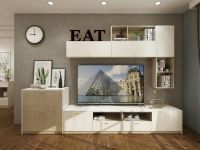 强烈建议电视柜做整墙设计！