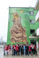 立邦「为爱上色」艺术+2020学校彩绘首站落地甘肃六巷乡