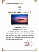 2020年度电子视像创新产品奖揭晓，海尔两款智慧屏上榜