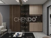 餐边柜居然这么好用！怪不得餐桌上如此干净