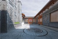 王文泉四合院室内外设计 中式经典 逸趣悠远