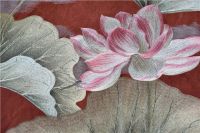 【领绣】新品赏析之《仙露荷畔》——看取莲花净 方知不染心！